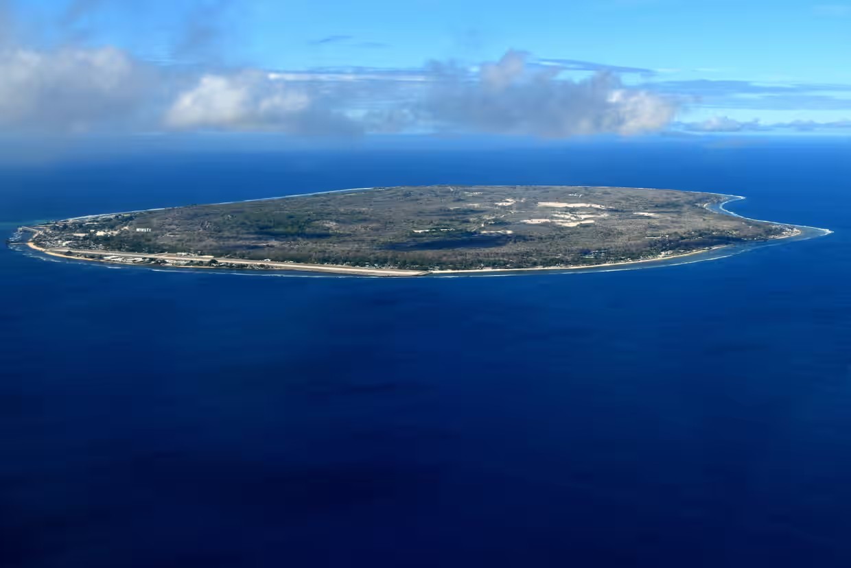 Nauru – đảo quốc thuộc khu vực Nam Thái Bình Dương (ảnh: Guardian)