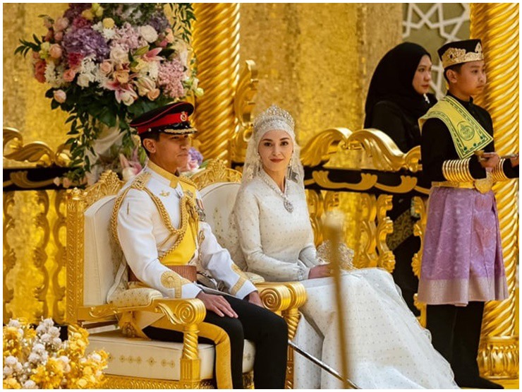 Tiệc cưới của Hoàng tử Brunei diễn ra vào cuối tuần qua.