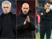 Bóng đá - Châu Âu dễ có “hiệu ứng” sa thải HLV: Mourinho đi đầu, Xavi - Ten Hag nguy cơ lớn