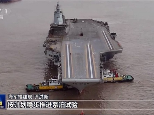 Thế giới - Có gì trên tàu sân bay Phúc Kiến của Trung Quốc?