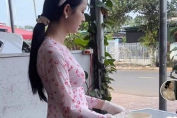 Thời trang - Về quê bán bún cá mưu sinh, "tiên nữ Đắk Nia" ăn vận giản dị vẫn hút khách nườm nượp