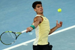 Video tennis Alcaraz - Gasquet: Khó khăn set 1, kết thúc dễ dàng