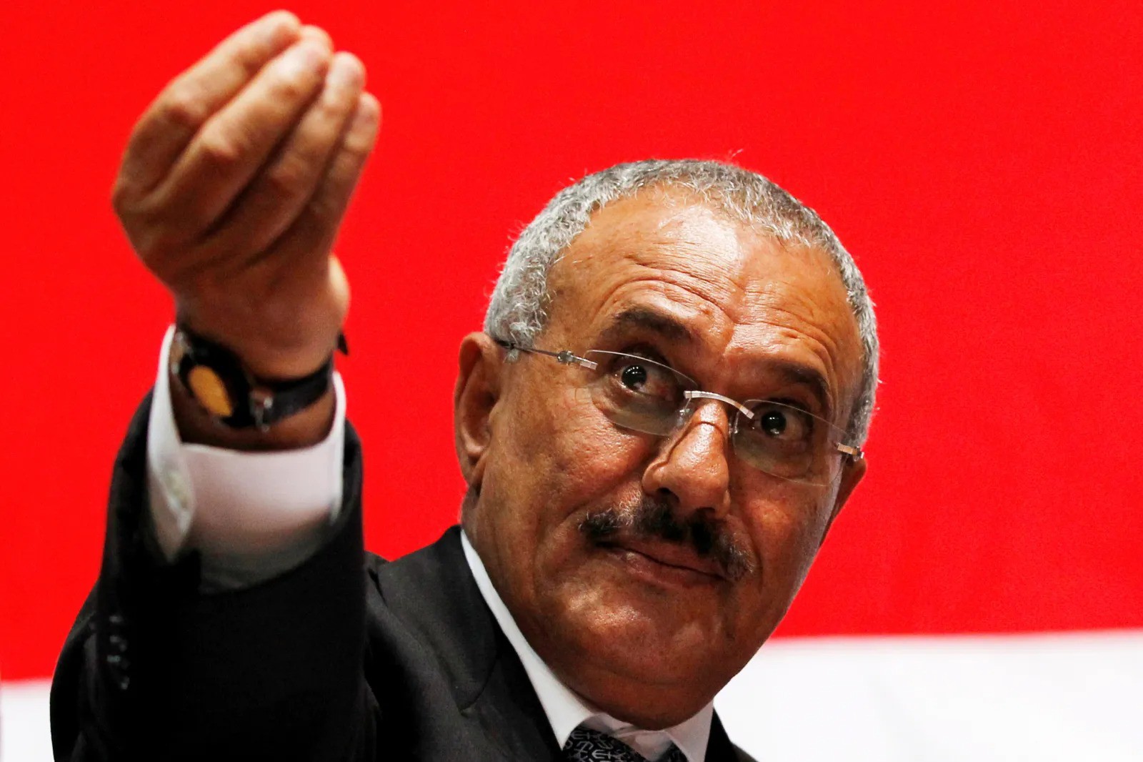Cựu Tổng thống Yemen Ali Abdullah Saleh. Ảnh: Reuters