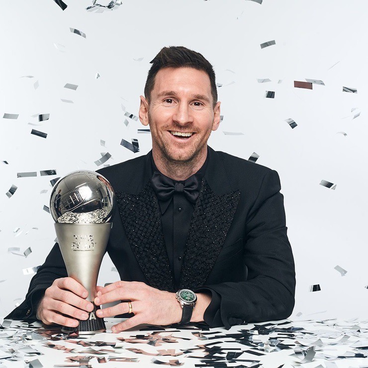 Messi lần thứ ba giành&nbsp;FIFA The Best