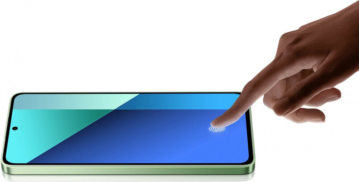Điện thoại Xiaomi hỗ trợ mở khoá vân tay trên màn hình.