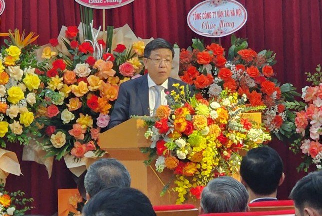 Phó Chủ tịch UBND thành phố Dương Đức Tuấn phát biểu tại Sở GTVT Hà Nội ngày 17/1.