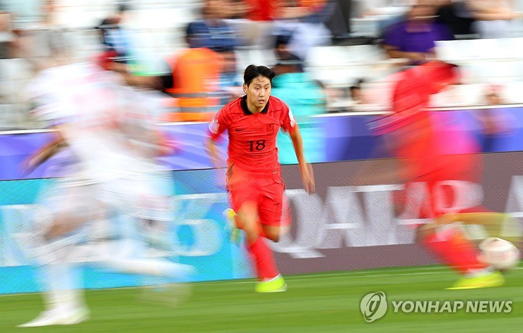 Lee Kang In rê bóng nhiều nhất Asian Cup 2023 sau lượt trận đầu tiên