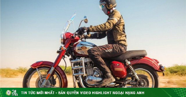 Mô tô cổ điển Jawa 350 trình làng, giá chỉ 63 triệu đồng