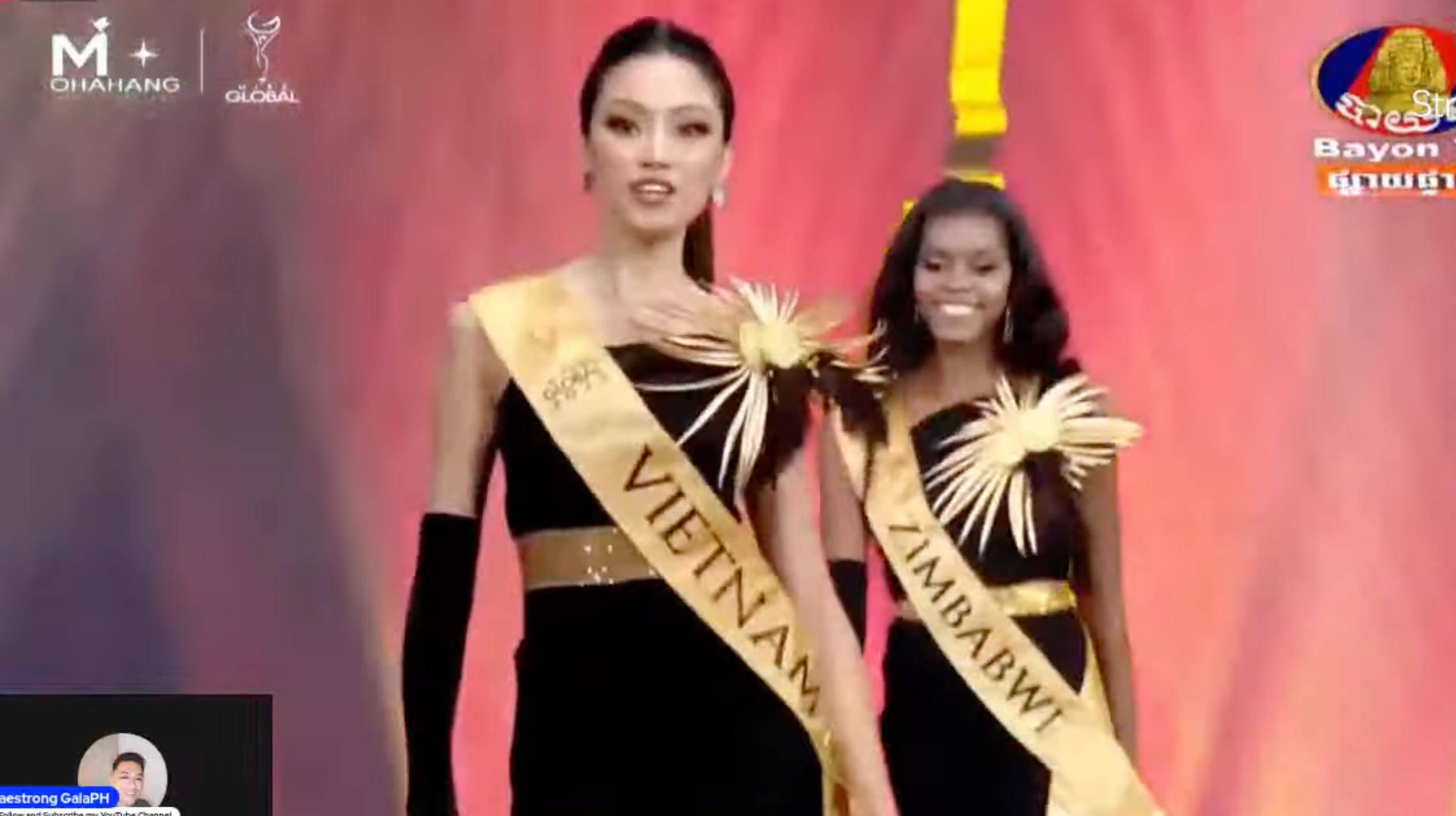 Đại diện Việt dù trả lời lạc đề, nói tiếng Anh ấp úng trở thành Á hậu 4 Hoa hậu Toàn cầu 2023 - 1