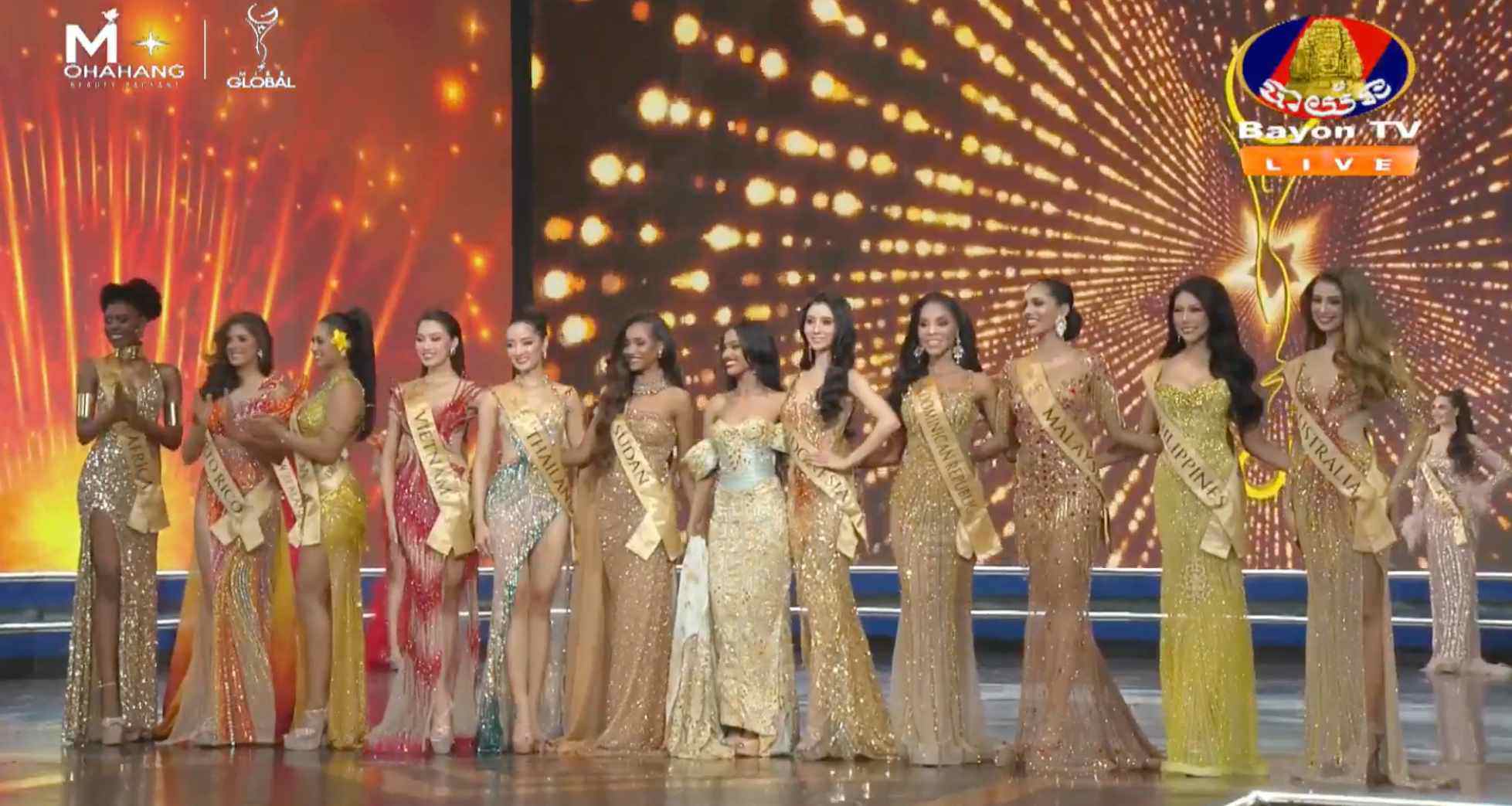 Đại diện Việt dù trả lời lạc đề, nói tiếng Anh ấp úng trở thành Á hậu 4 Hoa hậu Toàn cầu 2023 - 11