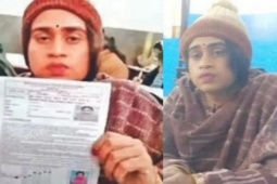 Bạn trẻ - Cuộc sống - Nam thanh niên tô son, trang điểm cải trang thành bạn gái để thi hộ