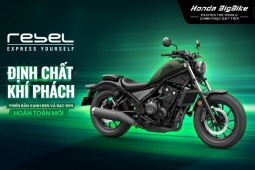 Xe máy - Xe đạp - Honda Việt Nam giới thiệu Rebel 500 phiên bản mới - Định chất khí phách 