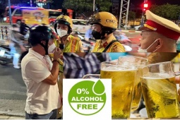 Thế giới xe - Uống bia KHÔNG CỒN lái xe máy vẫn có thể bị phạt