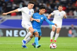 Bóng đá - Trực tiếp bóng đá Ấn Độ - Uzbekistan: Xà ngang ngăn Uzbekistan có bàn thứ  (Asian Cup) (Hết giờ)