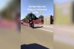 Xe máy - Xe đạp - Clip: "Siêu phẩm" xe ga phiên bản Limousine 2 bánh