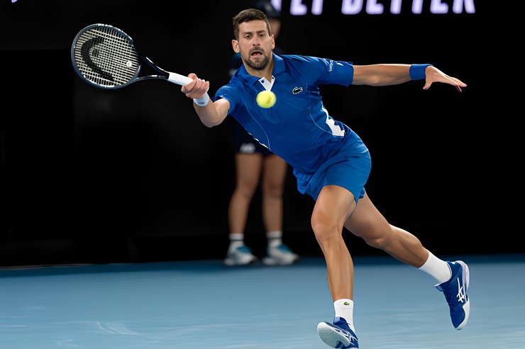 Djokovic vất vả trước sự hưng phấn của tay vợt trẻ nước chủ nhà