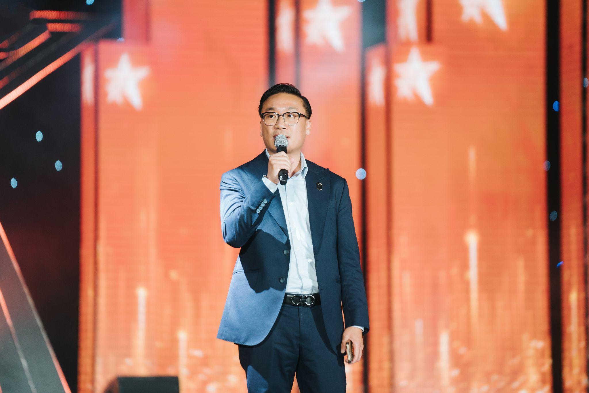 Ông Lê Quốc Hưng - Giám đốc Phát triển Kinh doanh Masterise Homes miền Bắc chia sẻ tại sự kiện