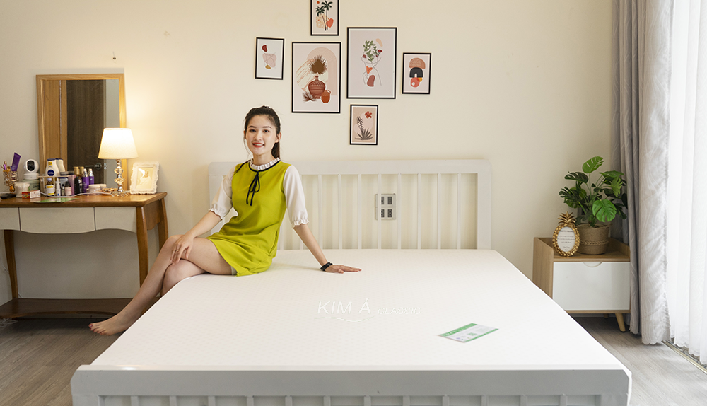 Nệm Kim Á được nhiều bạn trẻ lựa chọn để hoàn thiện tổ ấm