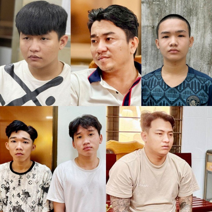 Các bị can bị tạm giam vì chém chết thiếu niên trên vỉa hè ở An Giang