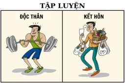 Trước và sau khi kết hôn, gật gù vì quá đúng