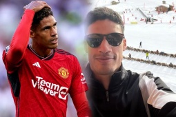 Biến căng MU: Varane đăng ảnh trượt tuyết, đối mặt cơn giận dữ của Ten Hag