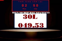 Tin tức ô tô - Biển số xe ô tô "vạn người chê" 049.53 lên sàn đấu giá