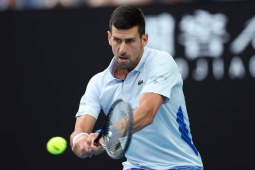 Video tennis Djokovic - Etcheverry: Bẻ game đẳng cấp, 3 set chóng vánh (Australian Open)