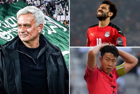 Salah chấn thương khiến dàn sao giật mình, Mourinho lo "dớp" bị sa thải ở Ả Rập (Clip 1 phút Bóng đá 24H)