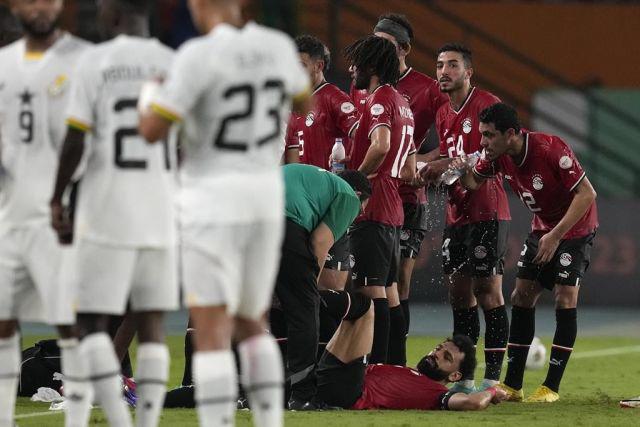 Salah dính chấn thương trong trận đấu với Ghana