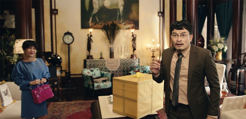 Việt Hương và NSƯT Trương Minh Quốc Thái đóng chính phim "Trà".