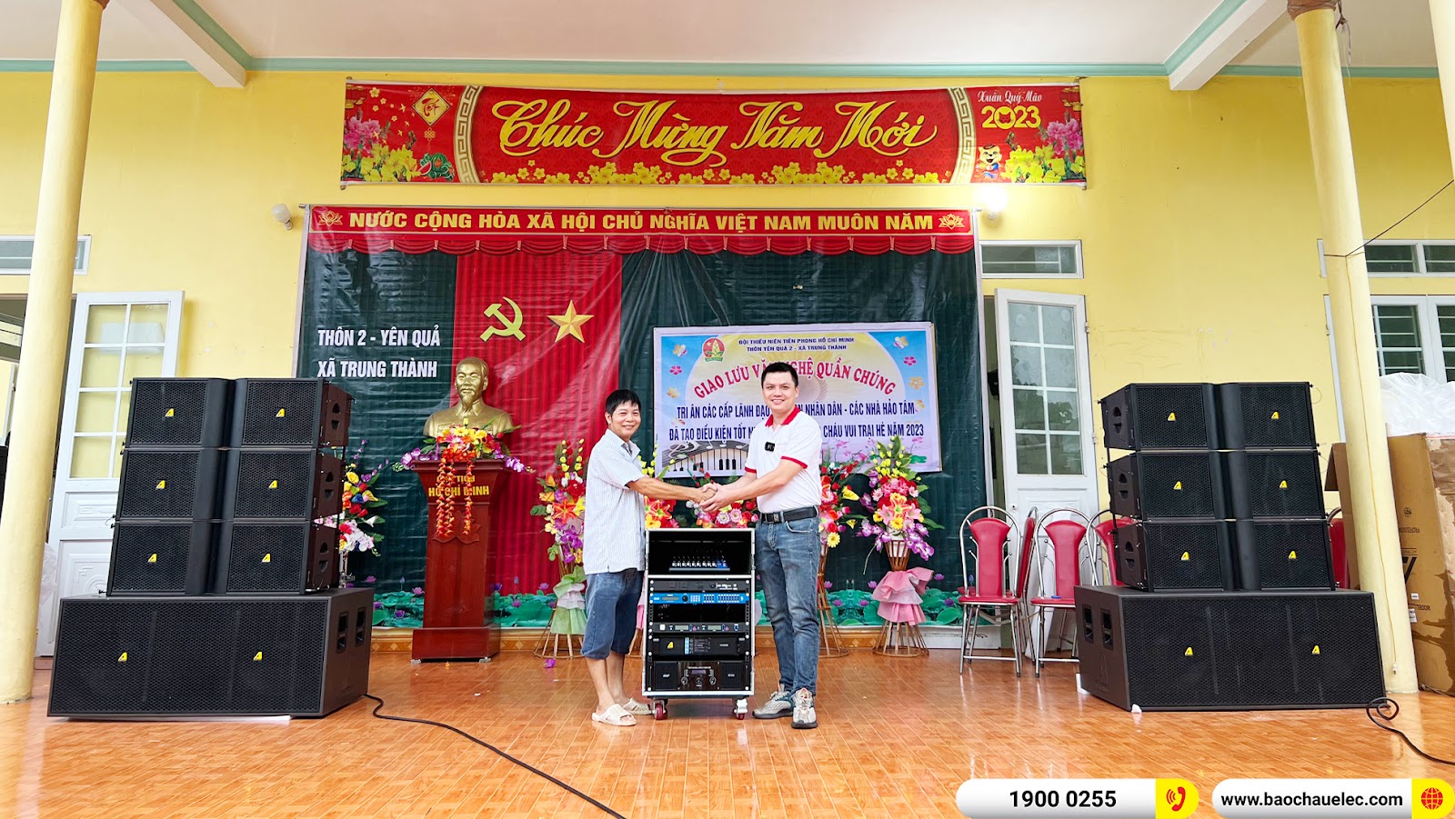 Hàng nghìn công trình lắp đặt âm thanh sân khấu, hội trường, đám cưới trên toàn quốc