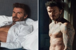 Đàn ông - Sức hút khó cưỡng của Beckham ở tuổi 48 qua màn "cởi áo" ăn đứt các ngôi sao trẻ