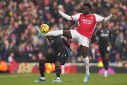 Video bóng đá Arsenal - Crystal Palace: Bước ngoặt 2 quả phạt góc, đại thắng "5 sao" (Ngoại hạng Anh)