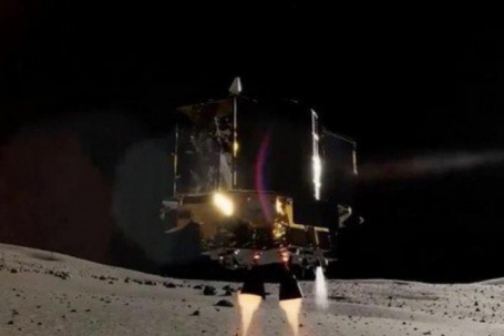 Tàu vũ trụ Nhật Bản đổ bộ Mặt Trăng thành công, gặp sự cố nghiêm trọng