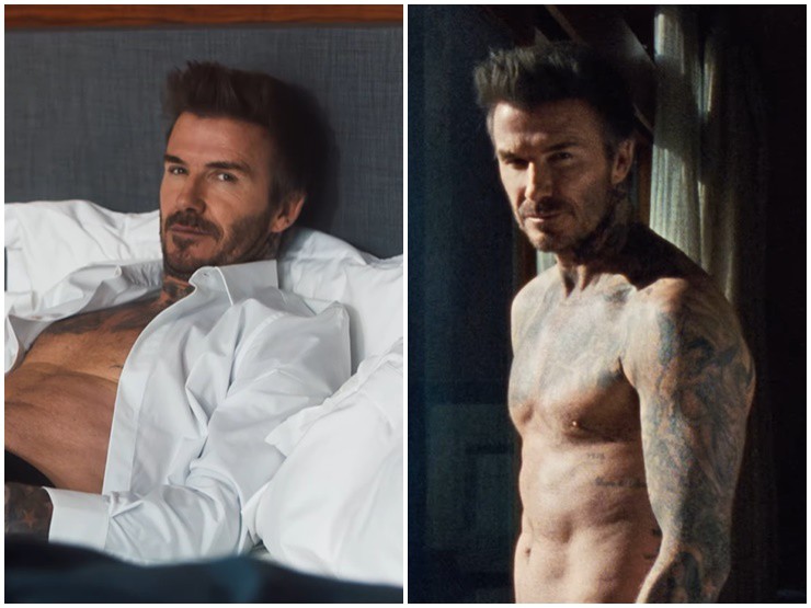 Beckham khoe vẻ quyến rũ ở tuổi 48.