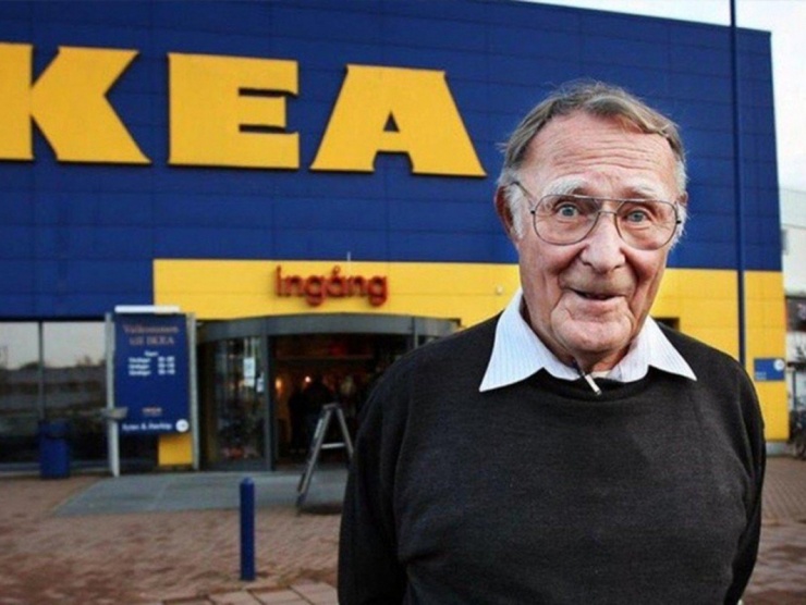Ingvar Kamprad - tỷ phú sáng lập IKEA từng sở hữu khối tài sản lên tới hơn 40 tỷ USD nhưng vẫn luôn chi tiêu ít nhất có thể.