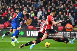 Video bóng đá Sheffield United - West Ham: Kịch tính phạt đền & thẻ đỏ, hiệp hai khó tin (Ngoại hạng Anh)