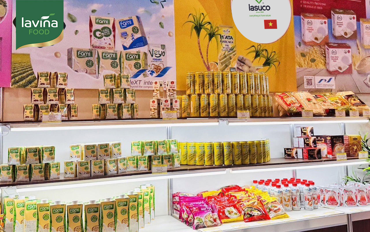 Các sản phẩm của Lasuco tại thị trường Nhật Bản