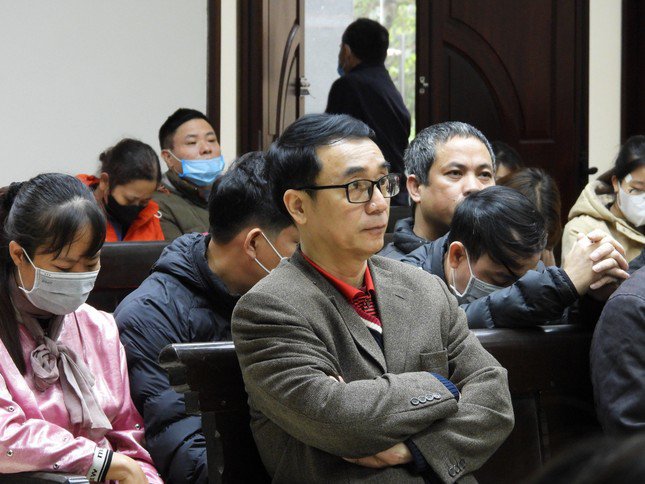 Ông Trần Hùng tại phiên tòa phúc thẩm.