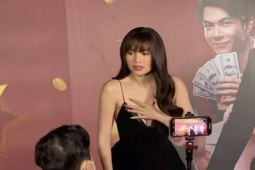 Thời trang - Ninh Dương Lan Ngọc khéo mặc váy xẻ cổ sâu, tạm biệt sự cố "khó lường" lúc trước