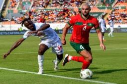Bóng đá - Video bóng đá Morocco - CHDC Congo: Tiếc nuối phạt đền, "hú hồn" phút cuối (CAN Cup)