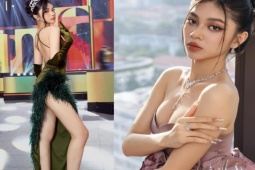 Thời trang - Người đẹp quê Ninh Thuận ở tuổi 20 chuộng váy áo cúp ngực, xẻ cao khoe vẻ quyến rũ
