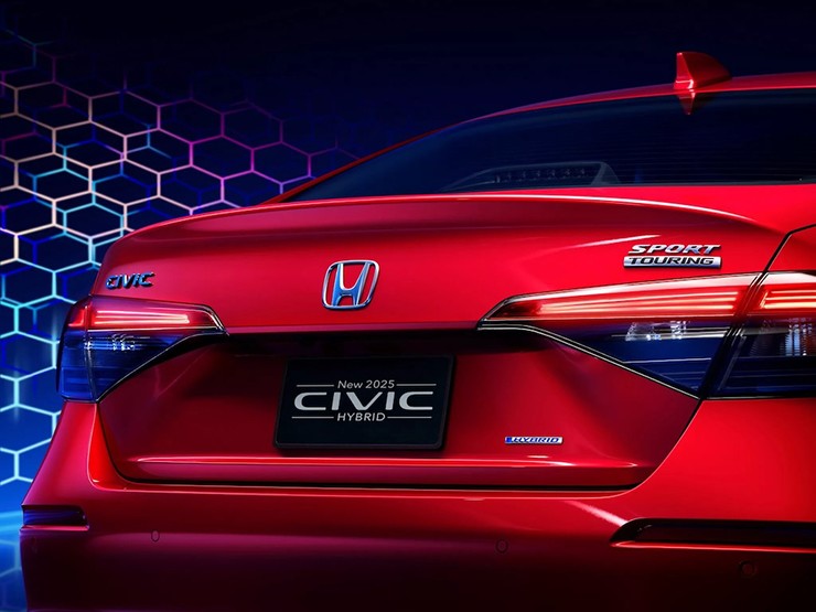 Honda tung ảnh "nhá hàng" Civic bản nâng cấp mới