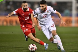 Video bóng đá Tajikistan - Lebanon: Thẻ đỏ & VAR, ngược dòng ngoạn mục (Asian Cup)