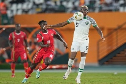 Bóng đá - Video bóng đá Guinea Bissau - Nigeria: Tội đồ "đốt đền", điểm nhấn VAR (CAN Cup)