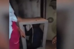 Phi thường - kỳ quặc - Nghe tiếng động lạ trong nhà, soi đèn kiểm tra thì thấy cảnh bất ngờ