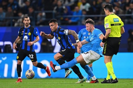 Video bóng đá Napoli - Inter Milan: Vỡ òa phút 90+1, đăng quang kịch tính (Siêu cúp Italia)