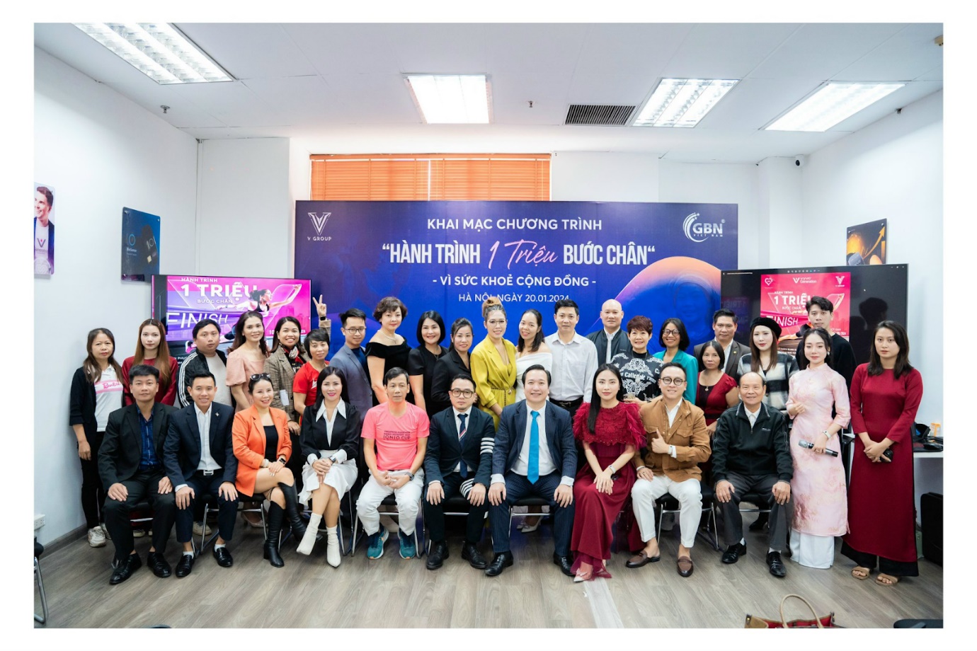 Khởi động chương trình “Hành trình 1 triệu bước chân”: Thúc đẩy sức khỏe cá nhân và xây dựng tình thương cộng đồng (Ảnh: NVCC).