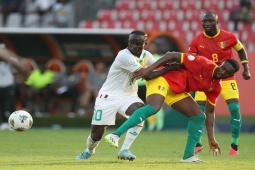 Bóng đá - Video bóng đá Guinea - Senegal: Bùng nổ hiệp 2, dấu ấn Mane (CAN Cup)