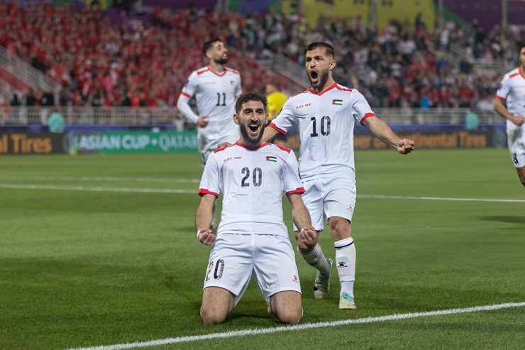 Palestine lọt vào vòng 1/8 Asian Cup 2023